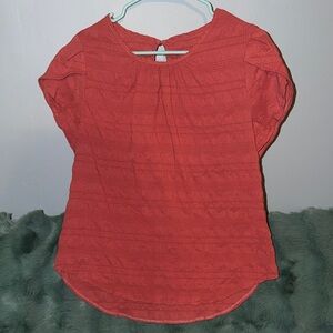Women's Coral Textured Top
